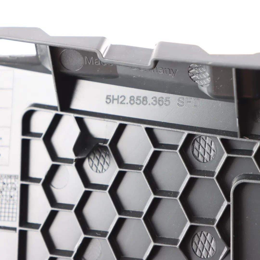 Dashboard Trim Panel Front Left N/S Passenger Side to Volkswagen Golf CD1 with Part number 5H2858365 Volkswagen Golf CD1 Dashboard Trim Panel Front Left N/S Passenger Side - SKU rhd-5H2858365 - Part number 5H2858365