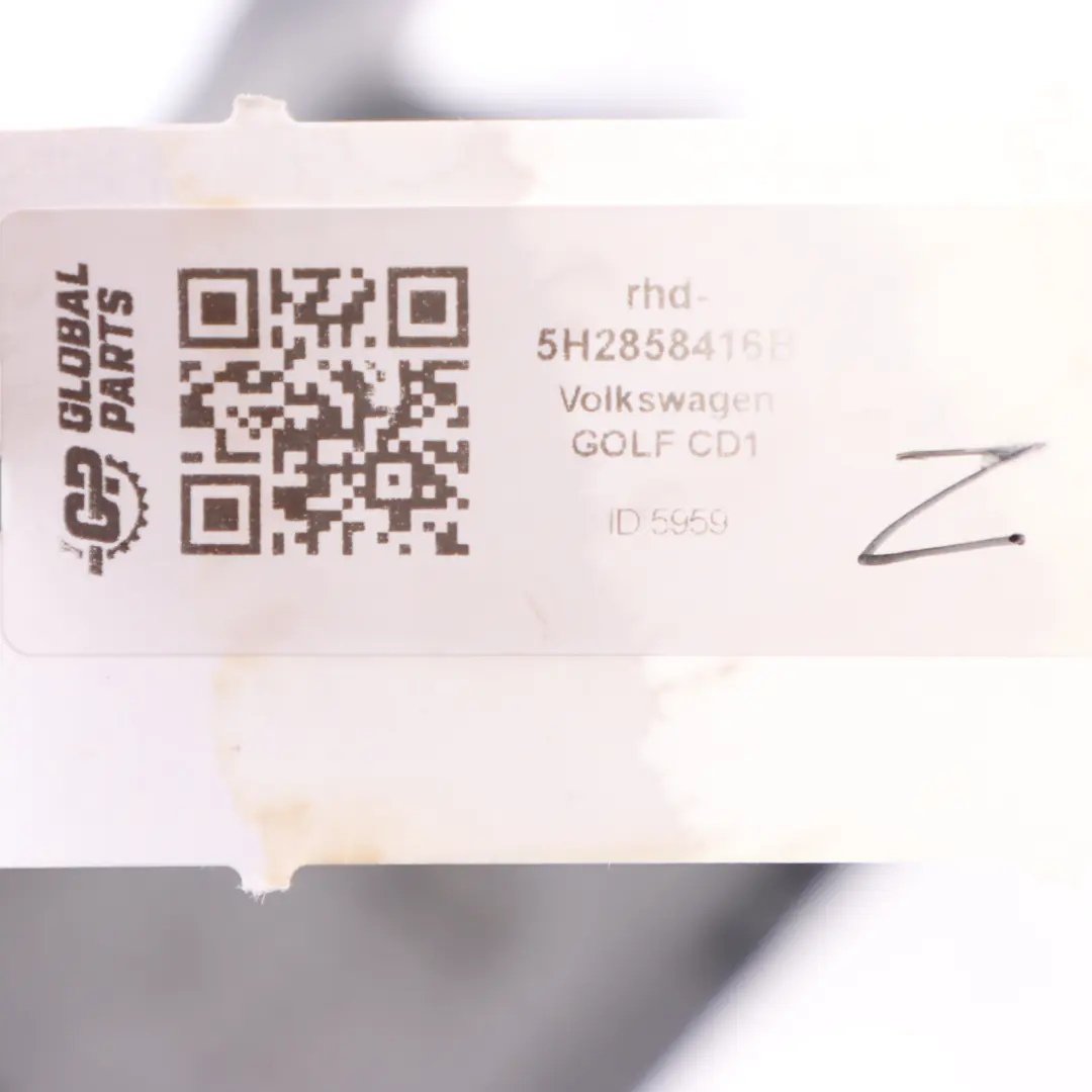 Under Steering Column Dashboard Trim Cover Panel to Volkswagen Golf CD1 with Part number 5H2858416B Volkswagen Golf CD1 Under Steering Column Dashboard Trim Cover Panel - SKU rhd-5H2858416B - Part number 5H2858416B