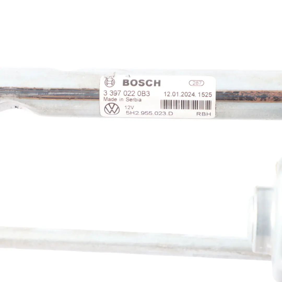 Mk8 Front Windscreen Wiper Motor Linkage Mechanism to Volkswagen Golf with Part number 5H2955023D Volkswagen Golf Mk8 Front Windscreen Wiper Motor Linkage Mechanism - SKU rhd-5H2955023D - Part number 5H2955023D