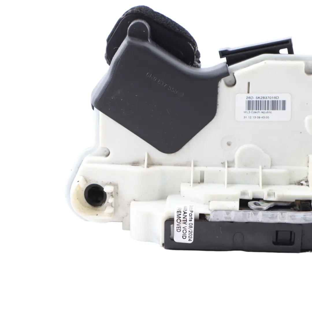 VW Volkswagen Polo 6R Door Lock Front Right O/S Latch Catch Mechanism - SKU rhd-5K2837016H - Part number 5K2837016H