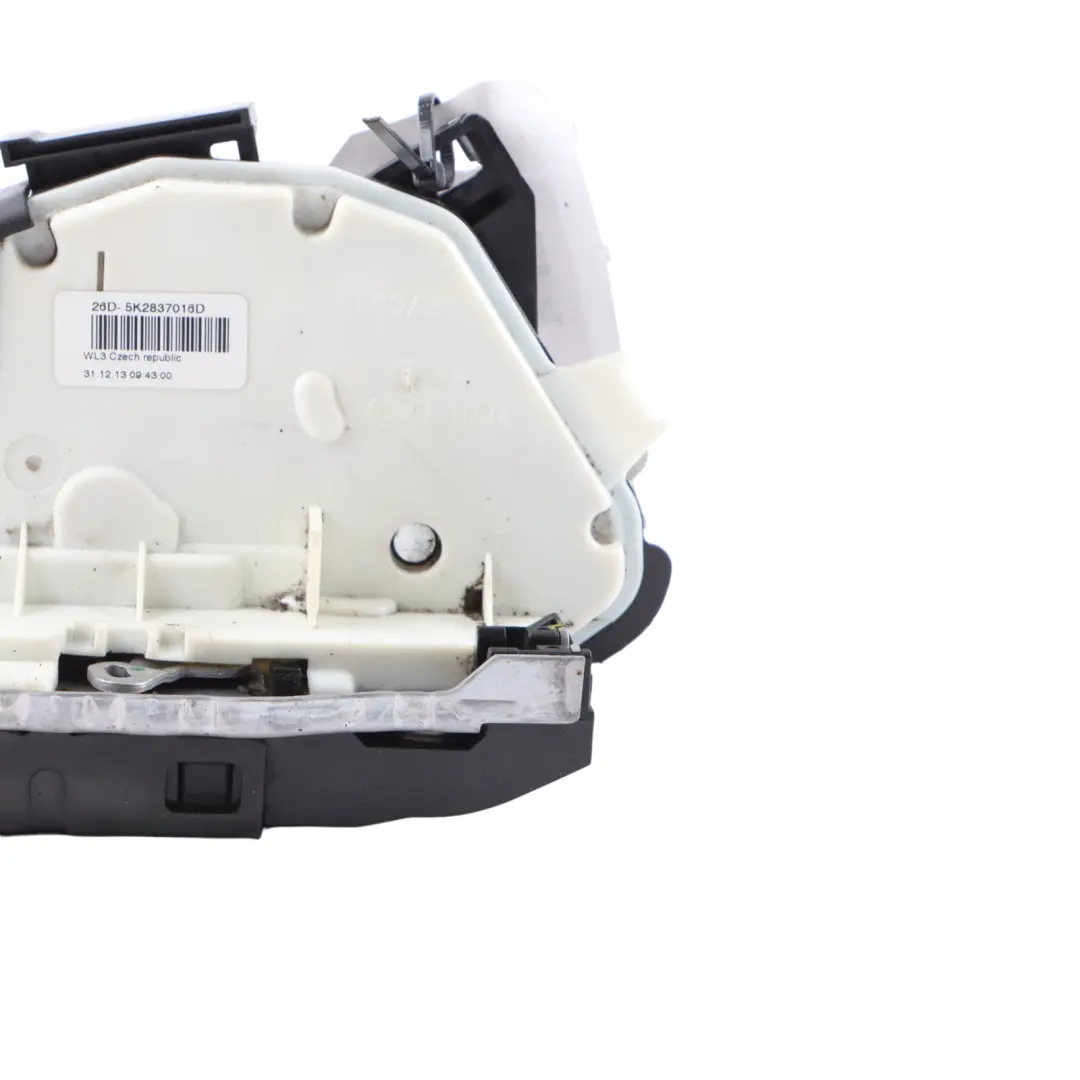 Door Lock Front Right O/S Latch Catch Mechanism to VW Volkswagen Polo 6R with Part number 5K2837016H VW Volkswagen Polo 6R Door Lock Front Right O/S Latch Catch Mechanism - SKU rhd-5K2837016H - Part number 5K2837016H