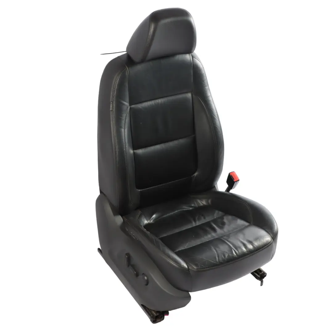 VW Tiguan 5N Front Right O/S Seat Heated Sport Comfort Leather Black Titan - SKU rhd-5N0881806DF-1 - Part number 5N0881806DF