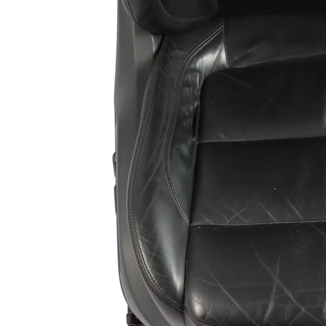 VW Tiguan 5N Front Right O/S Seat Heated Sport Comfort Leather Black Titan - SKU rhd-5N0881806DF-1 - Part number 5N0881806DF