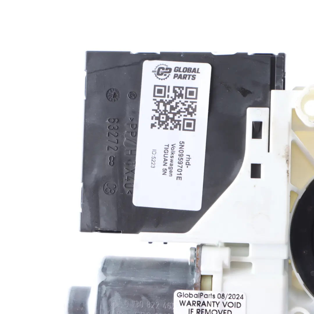 Window Regulator Motor Front Left N/S to VW Volkswagen Tiguan 5N with Part number 5N0959701E VW Volkswagen Tiguan 5N Window Regulator Motor Front Left N/S - SKU rhd-5N0959701E - Part number 5N0959701E