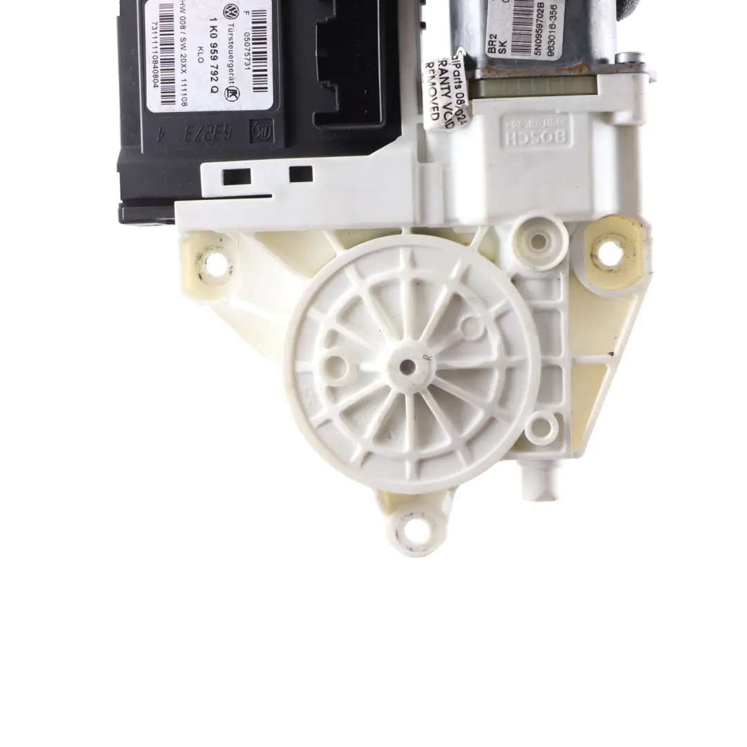 VW Volkswagen Tiguan 5N Front Left N/S Window Lifter Regulator Motor - SKU rhd-5N0959702E - Part number 5N0959702E