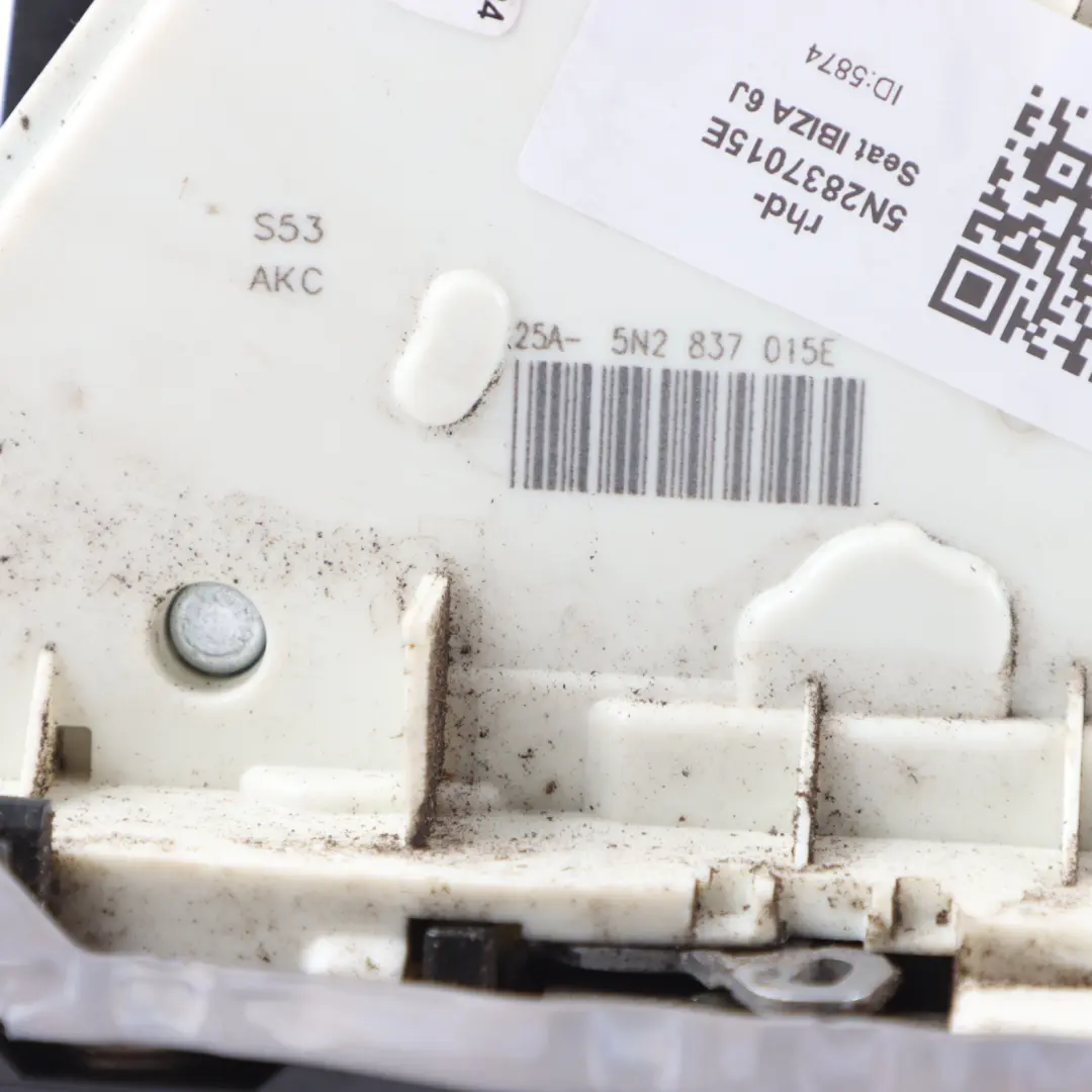 Seat Ibiza 6J Front Left N/S Door Lock Latch Mechanism Actuator - SKU rhd-5N2837015E - Part number 5N2837015E