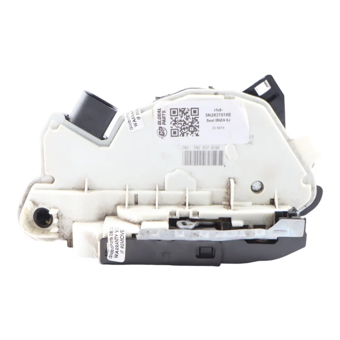 6J Rear Catch Latch Right O/S Lock Actuator Mechanism to Seat Ibiza with Part number 5N2837016E Seat Ibiza 6J Rear Catch Latch Right O/S Lock Actuator Mechanism - SKU rhd-5N2837016E - Part number 5N2837016E
