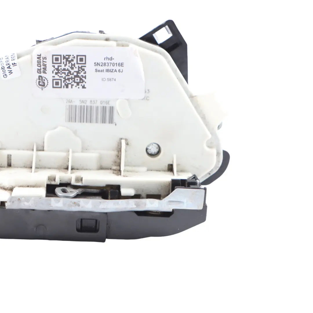 Seat Ibiza 6J Rear Catch Latch Right O/S Lock Actuator Mechanism - SKU rhd-5N2837016E - Part number 5N2837016E
