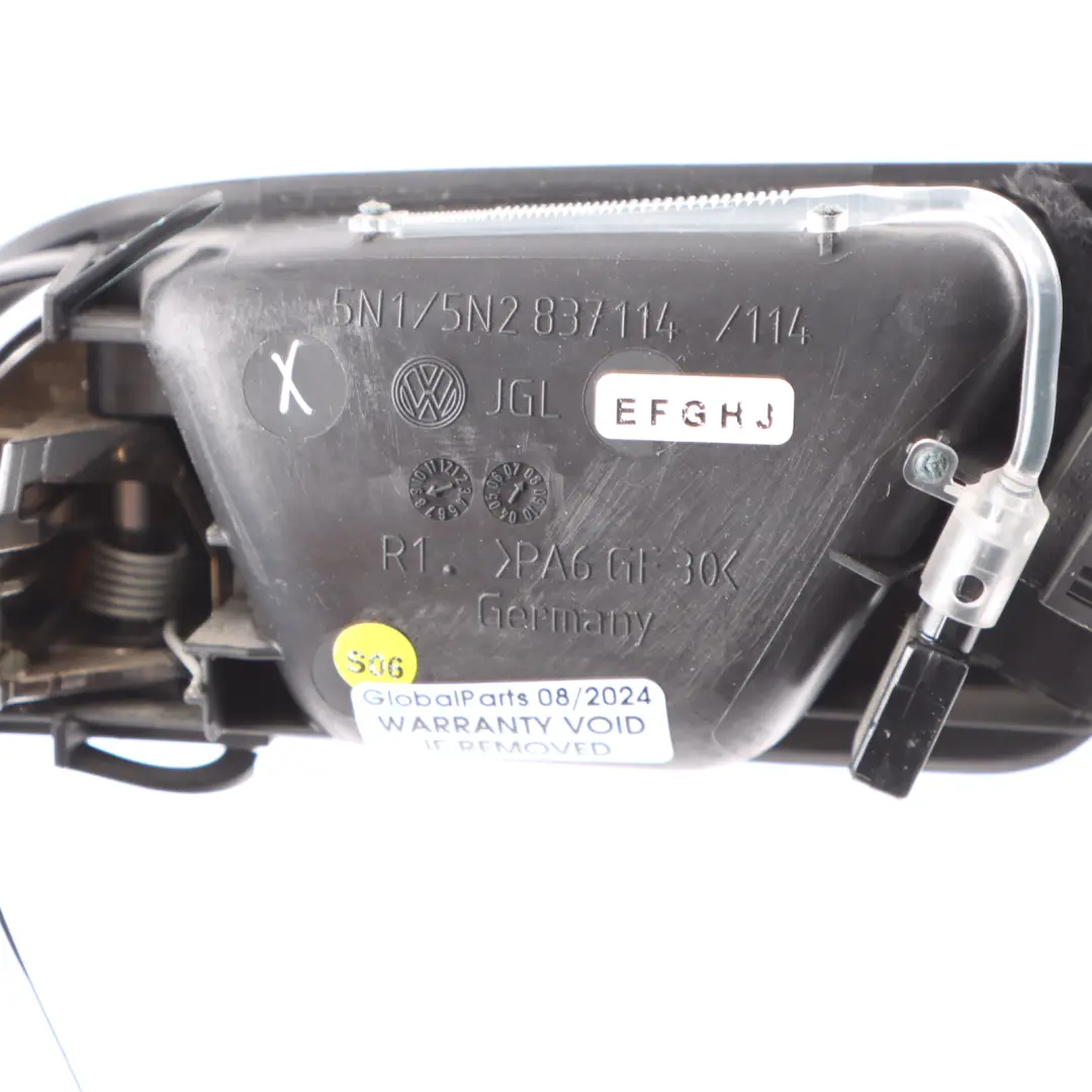 Front Door Handle Interior Right O/S Switch Lock Panel to VW Tiguan 5N with Part number 5N2837114G VW Tiguan 5N Front Door Handle Interior Right O/S Switch Lock Panel - SKU rhd-5N2837114G - Part number 5N2837114G