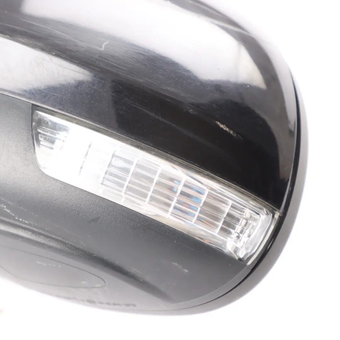 Volkswagen Tiguan 5N Door Wing Mirror View Left N/S Deep Black C9X 5N2857507M - SKU rhd-5N2857507M-DBL - Part number 5N2857507M-DBL