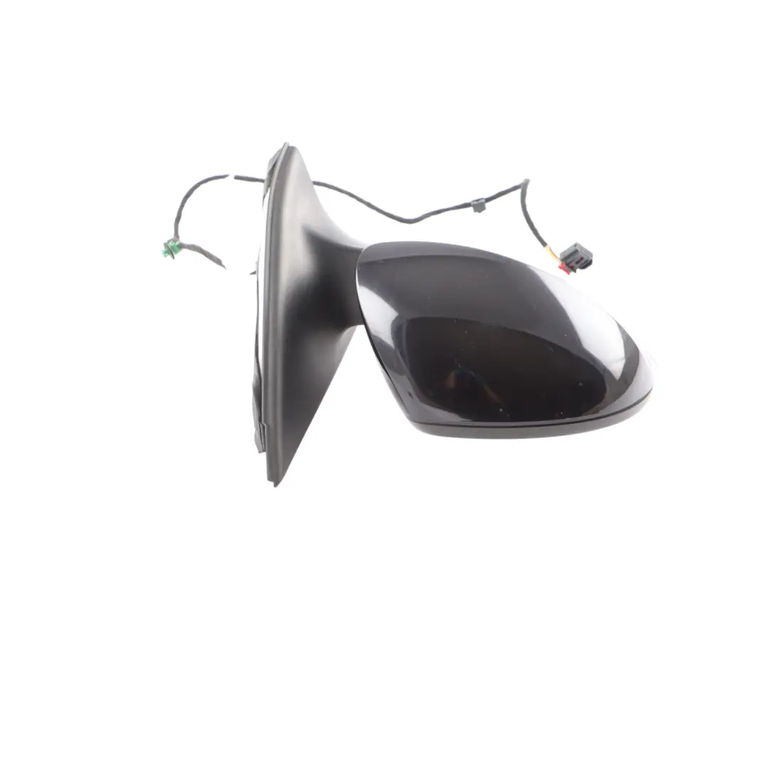 Door Wing Mirror View Right O/S Deep Black C9X to Volkswagen Tiguan 5N with Part number 5N2857508K Volkswagen Tiguan 5N Door Wing Mirror View Right O/S Deep Black C9X - SKU rhd-5N2857508K-DBL - Part number 5N2857508K
