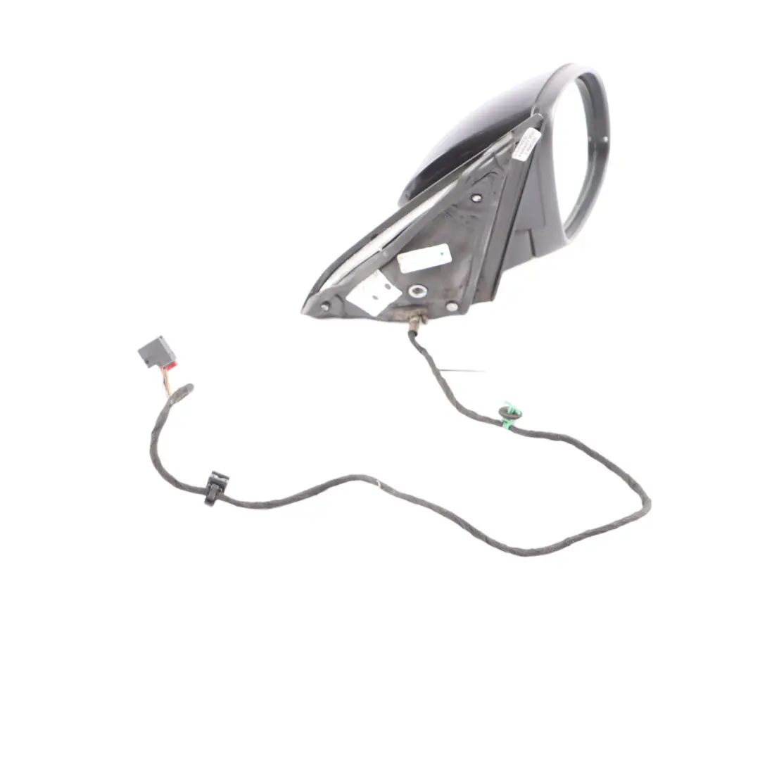 Door Wing Mirror View Right O/S Deep Black C9X to Volkswagen Tiguan 5N with Part number 5N2857508K Volkswagen Tiguan 5N Door Wing Mirror View Right O/S Deep Black C9X - SKU rhd-5N2857508K-DBL - Part number 5N2857508K