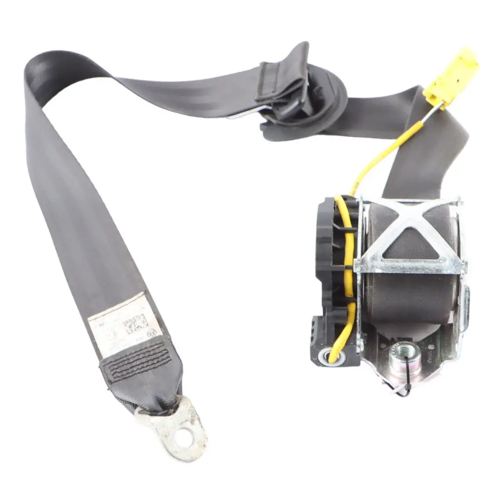 Belt Front Left N/S Safety Belt Black to Volkswagen Tiguan 5N Seat with Part number 5N2857705A Volkswagen Tiguan 5N Seat Belt Front Left N/S Safety Belt Black - SKU rhd-5N2857705A - Part number 5N2857705A