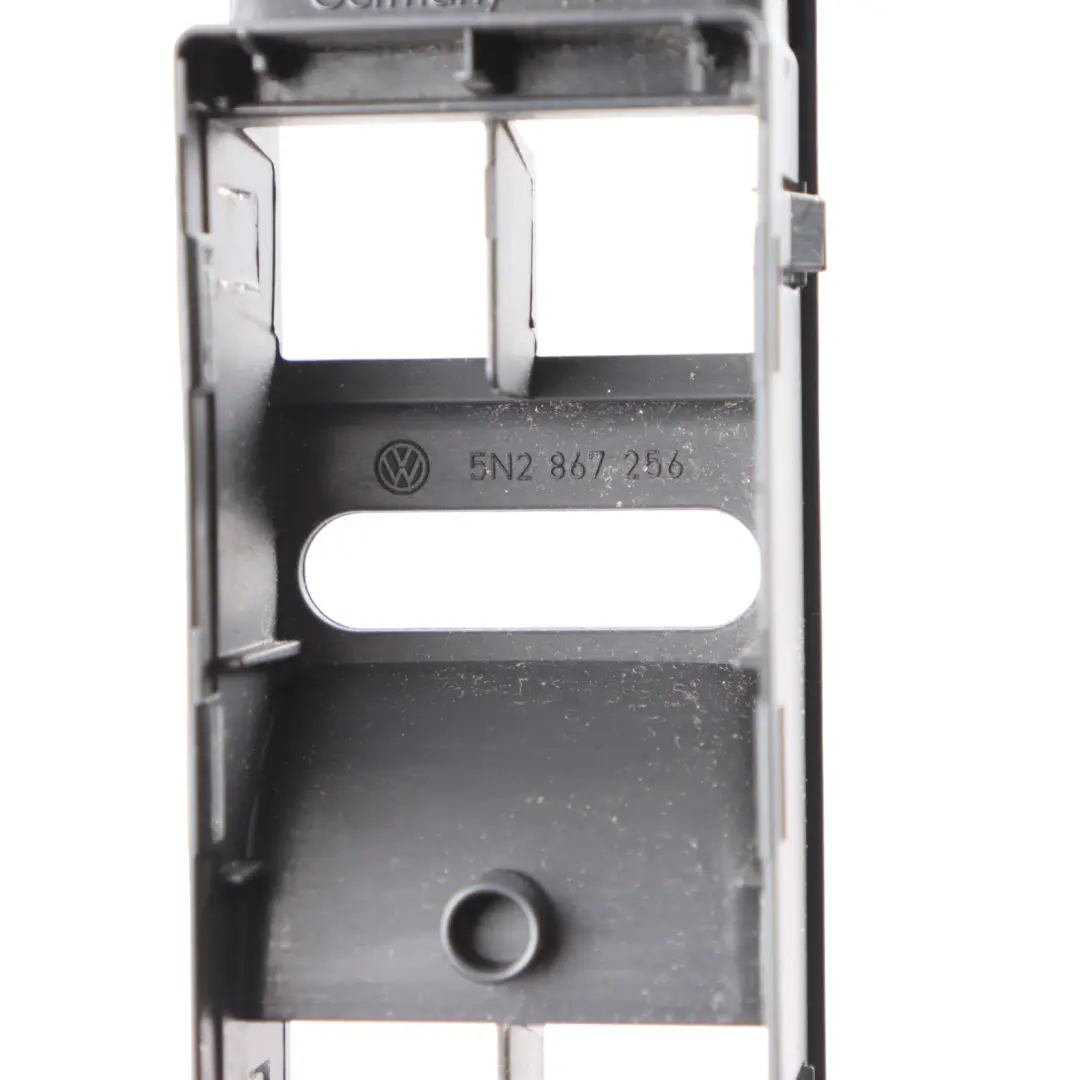Front Window Lifter Switch Right O/S Control Panel to VW Tiguan 5N with Part number 5N2867256 VW Tiguan 5N Front Window Lifter Switch Right O/S Control Panel - SKU rhd-5N2867256 - Part number 5N2867256