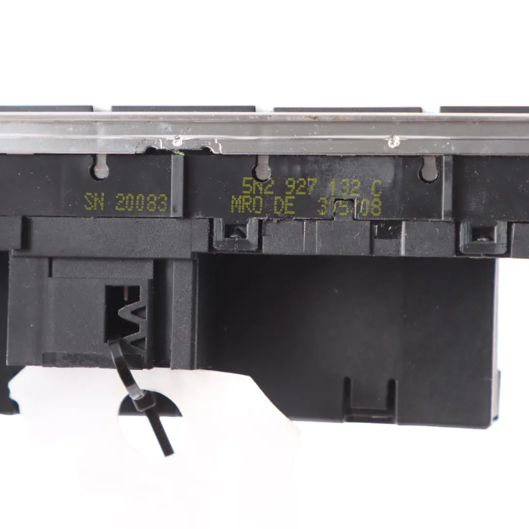 VW Volkswagen Tiguan 5N Switch Block Control Unit Panel PDC ESP - SKU rhd-5N2927137C - Part number 5N2927137C