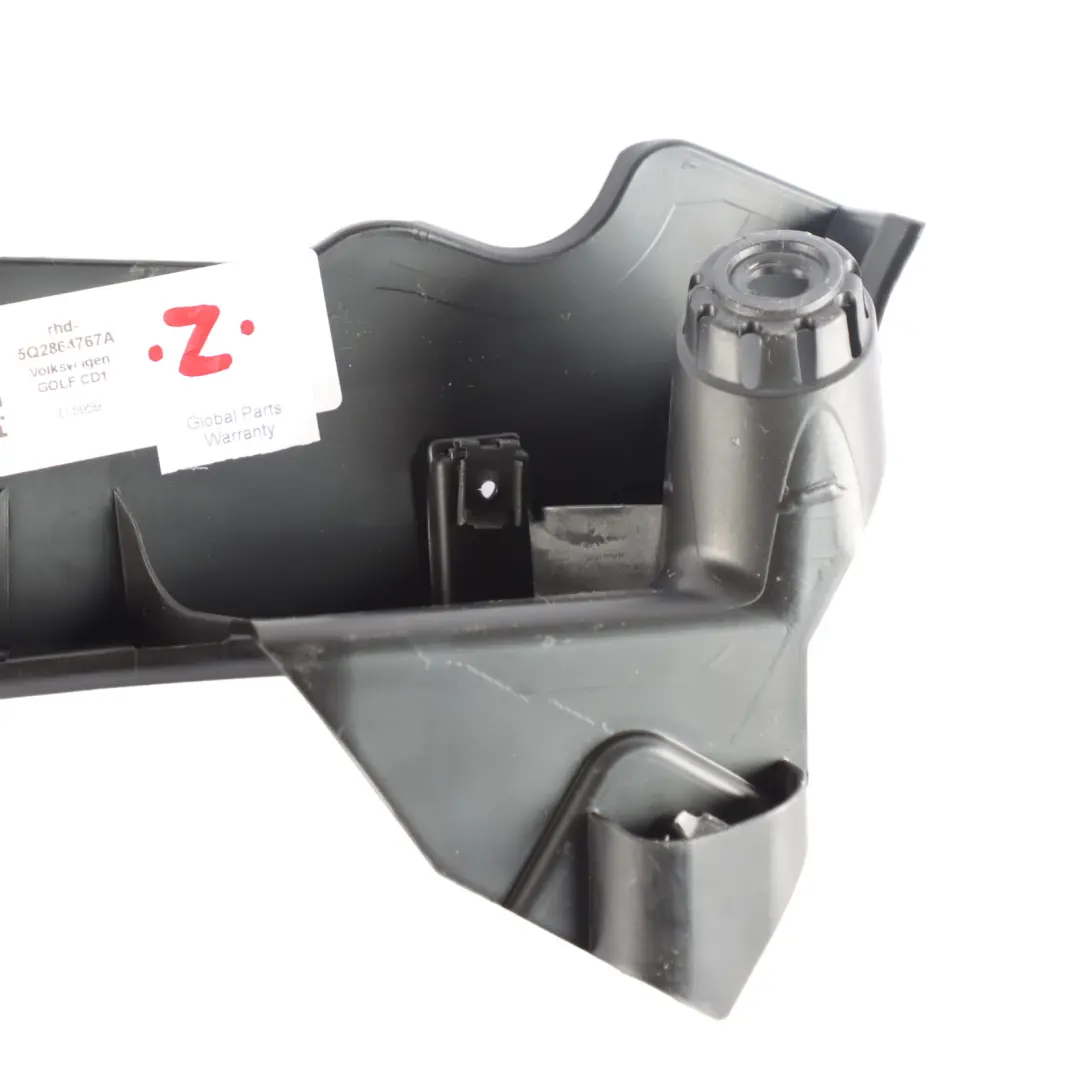 Foot Rest Driver Side Right O/S Mount Bracket to VW Volkswagen Golf CD1 with Part number 5Q2864767A VW Volkswagen Golf CD1 Foot Rest Driver Side Right O/S Mount Bracket - SKU rhd-5Q2864767A - Part number 5Q2864767A