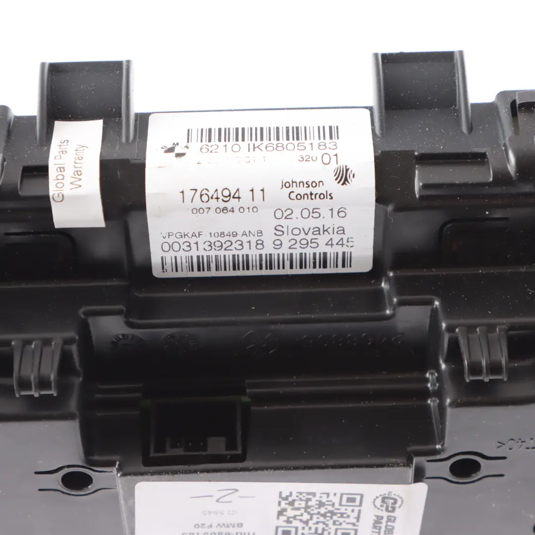 Instrument Cluster BMW F20 F21 F45 Diesel Speedo Clocks MPH Manual to with Part number 6805183 Instrument Cluster BMW F20 F21 F45 Diesel Speedo Clocks MPH Manual - SKU rhd-6805183 - Part number 6805183