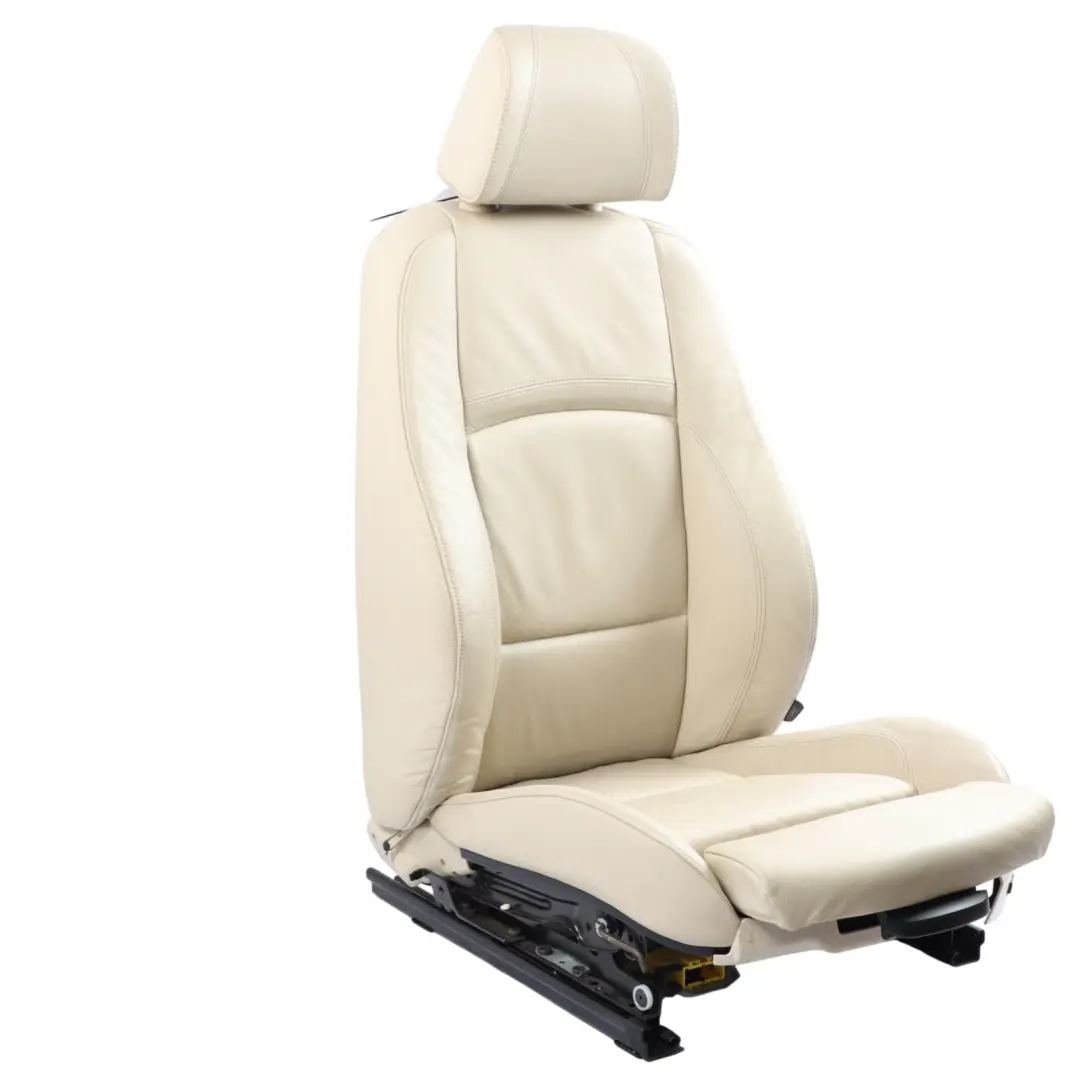 Front Left N/S Creambeige Beige Leather Seat Heated Memory to BMW E92 M Sport with Part number 6978877 BMW E92 M Sport Front Left N/S Creambeige Beige Leather Seat Heated Memory - SKU rhd-6978877-1 - Part number 6978877