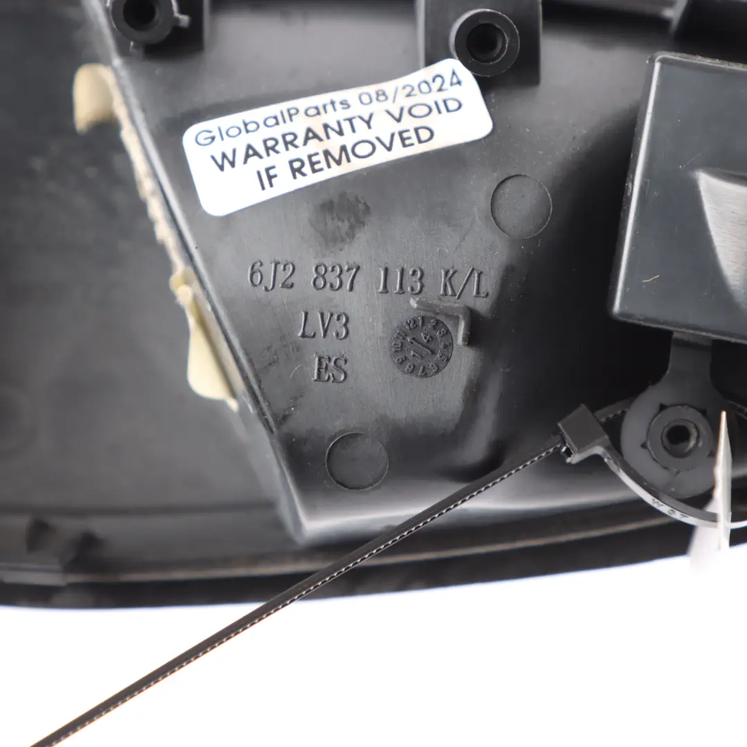 Seat Ibiza 6J Front Grab Interior Handle Left N/S Inner Door Opener - SKU rhd-6J2837113K - Part number 6J2837113K