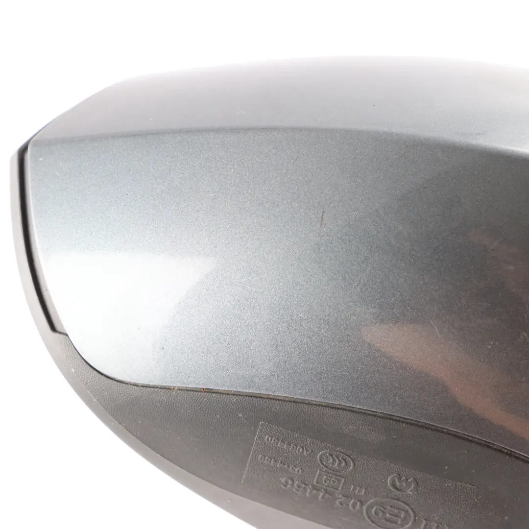 Seat Ibiza 6J Wing Mirror Outside Right O/S Monsoon Grey - X7R - SKU rhd-6J2857508H-MOG - Part number 6J2857508H-MOG