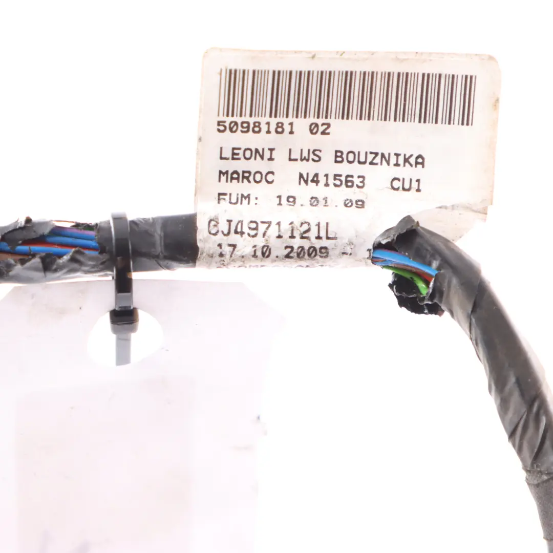 6J Front Right O/S Driver Door Wiring Cable Harness to Seat Ibiza with Part number 6J4971121L Seat Ibiza 6J Front Right O/S Driver Door Wiring Cable Harness - SKU RHD-6J4971121L - Part number 6J4971121L