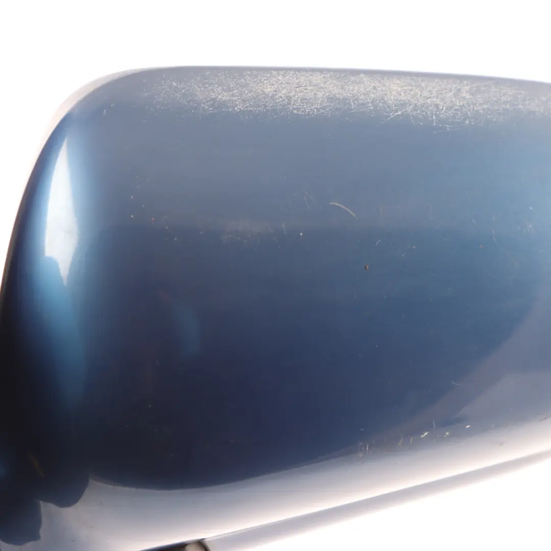 VW Volkswagen Polo 6N Side Mirror Wing Left N/S Door Fjordblue Pearl - SKU rhd-6N1857507-FBL - Part number 6N1857507