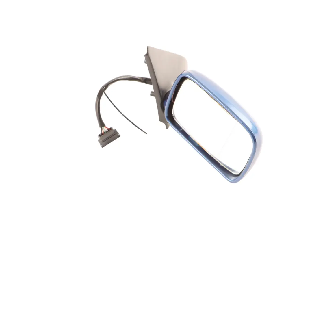 VW Volkswagen Polo 6N Wing Mirror Outside Right O/S Fjordblue Pearl R5V - SKU rhd-6N1857508-FBL - Part number 6N1857508-FBL