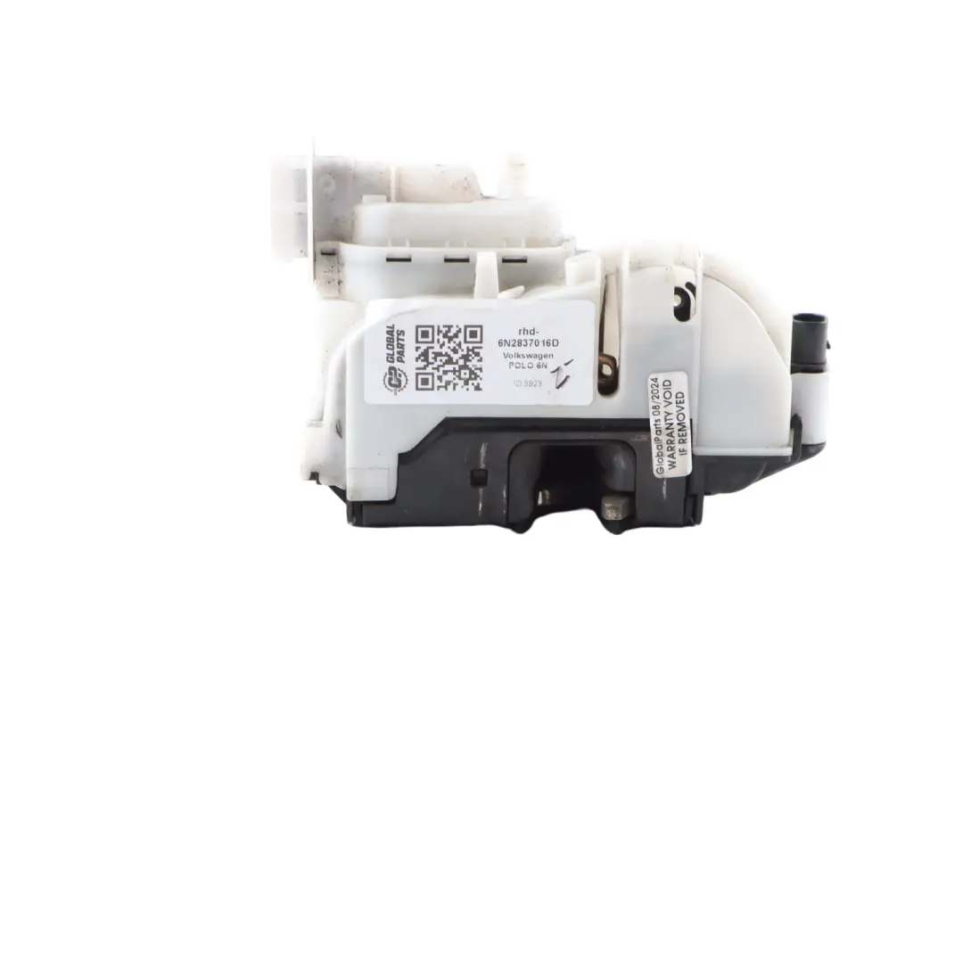 6N Door Lock Front Right O/S Latch Mechanism Actuator to Volkswagen Polo with Part number 6N2837016D Volkswagen Polo 6N Door Lock Front Right O/S Latch Mechanism Actuator - SKU rhd-6N2837016D - Part number 6N2837016D