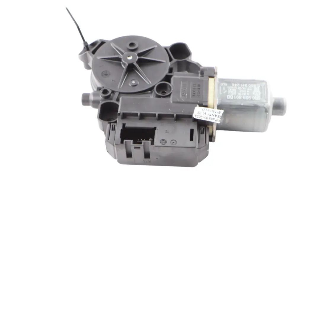 Front Window Lifter Left N/S Regulator Motor 6R0959801BB to Volkswagen Polo 6R 3D with Part number 6R0959801CF Volkswagen Polo 6R 3D Front Window Lifter Left N/S Regulator Motor 6R0959801BB - SKU rhd-6R0959801CF - Part number 6R0959801CF