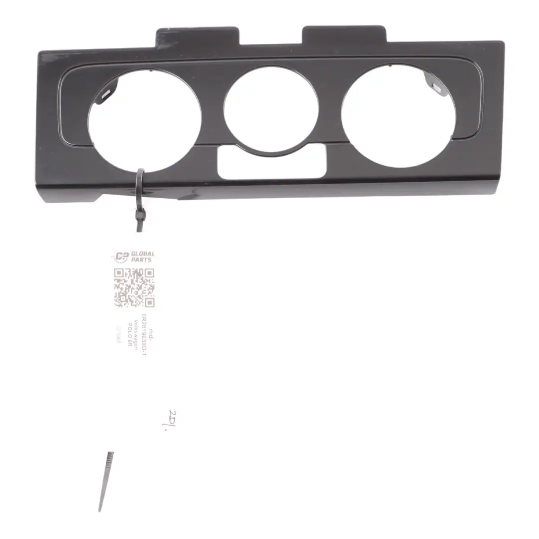 Dashboard Air Vent Heater Surround Trim Panel High Gloss to VW Polo 6R with Part number 6R2819039D VW Polo 6R Dashboard Air Vent Heater Surround Trim Panel High Gloss - SKU rhd-6R2819039D-1 - Part number 6R2819039D