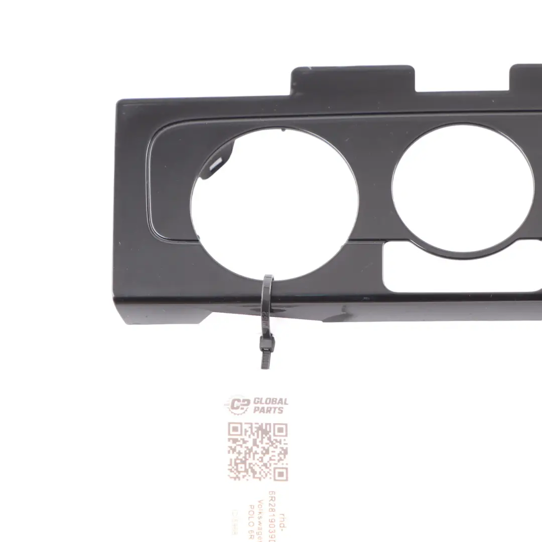 VW Polo 6R Dashboard Air Vent Heater Surround Trim Panel High Gloss - SKU rhd-6R2819039D-1 - Part number 6R2819039D