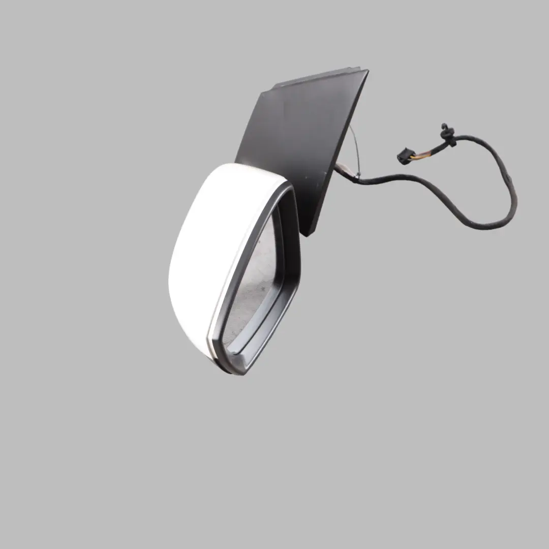 Door Wing Left N/S Side View Mirror Candy White LB9A to VW Volkswagen Polo 6R with Part number 6R2857507AB VW Volkswagen Polo 6R Door Wing Left N/S Side View Mirror Candy White LB9A - SKU rhd-6R2857507AB-CAN - Part number 6R2857507AB