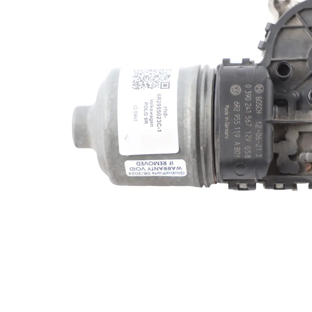 Wiper Motor VW Polo 6R Seat Ibiza 6J Windscreen Wiper Linkage Drive 6R29551119A to with Part number 6R2955119A Wiper Motor VW Polo 6R Seat Ibiza 6J Windscreen Wiper Linkage Drive 6R29551119A - SKU rhd-6R2955023C-1 - Part number 6R2955119A