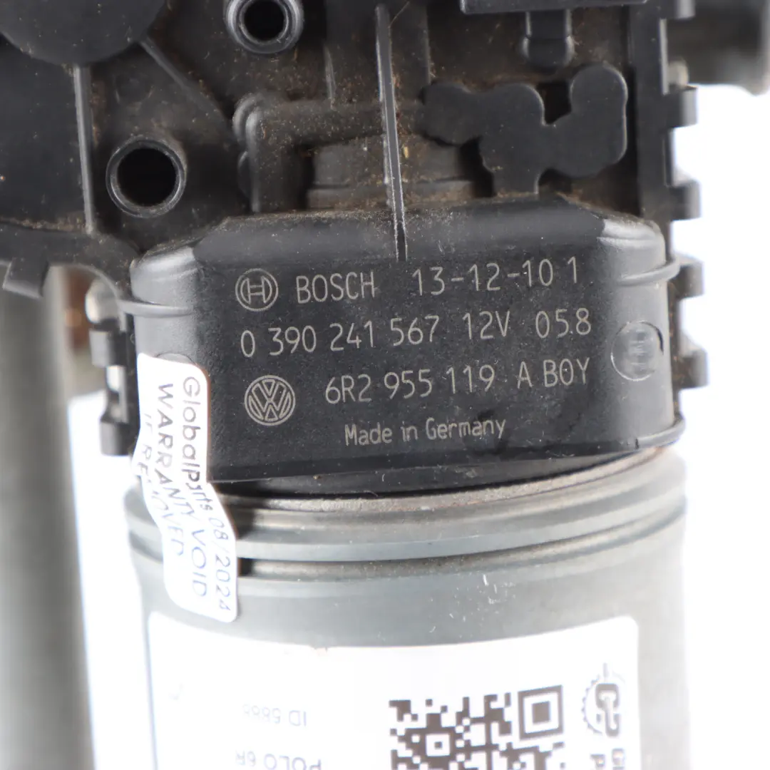 Windscreen Wiper Linkage Motor System to Volkswagen VW Polo 6R with Part number 6R2955023C Volkswagen VW Polo 6R Windscreen Wiper Linkage Motor System - SKU rhd-6R2955023C - Part number 6R2955023C