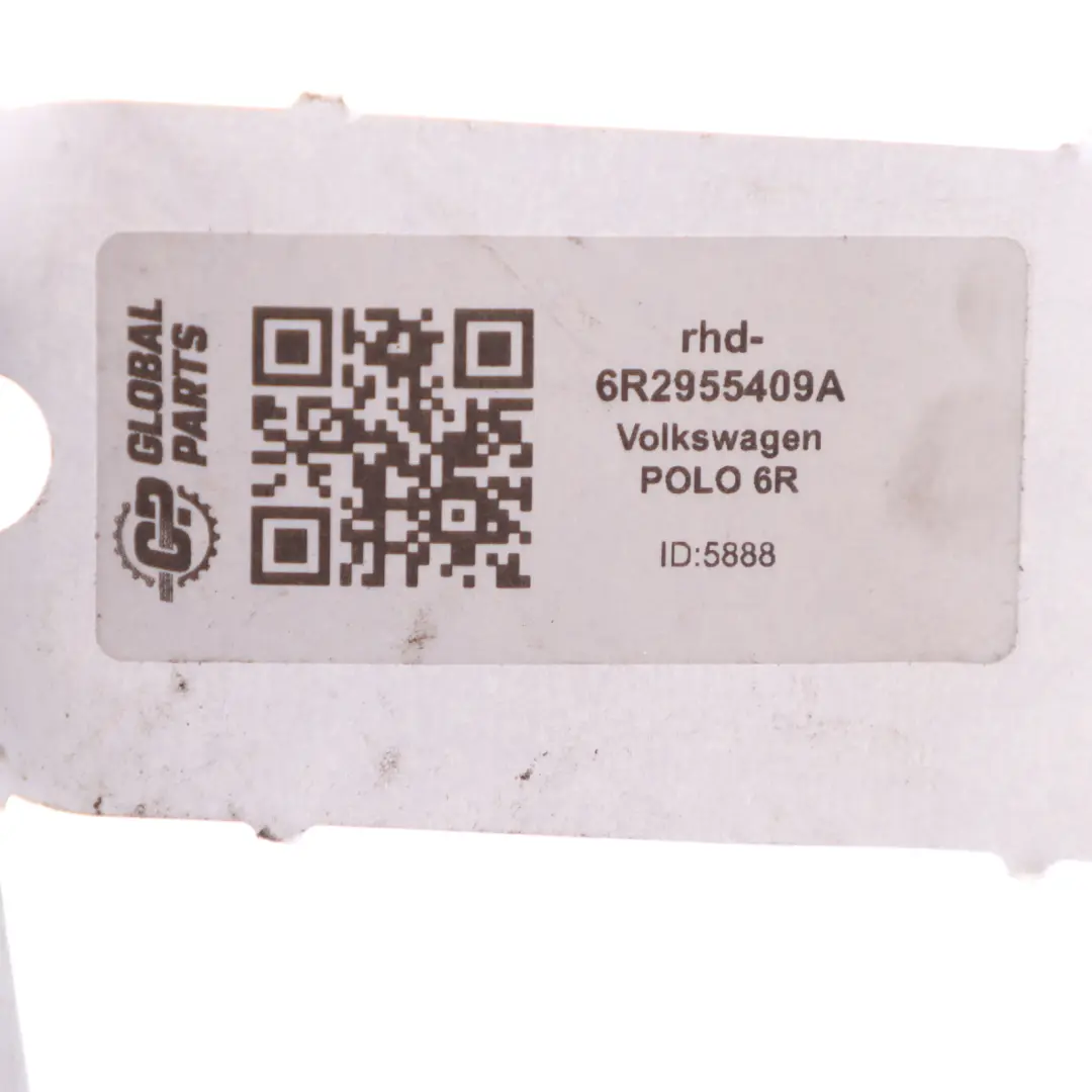 Wiper Arm Front Windshield Passenger Side Left N/S to Volkswagen Polo 6R with Part number 6R2955409A Volkswagen Polo 6R Wiper Arm Front Windshield Passenger Side Left N/S - SKU rhd-6R2955409A - Part number 6R2955409A