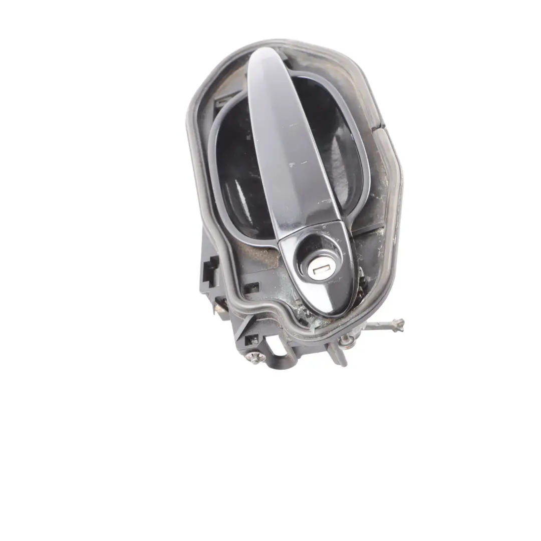 Complete Grab Door Handle Front Right O/S Black Sapphire to BMW 5 Series E60 E61 with Part number 7034452 BMW 5 Series E60 E61 Complete Grab Door Handle Front Right O/S Black Sapphire - SKU rhd-7034469-BS - Part number 7034452