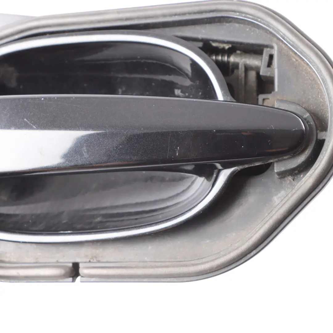 Complete Grab Door Handle Front Right O/S Black Sapphire to BMW 5 Series E60 E61 with Part number 7034452 BMW 5 Series E60 E61 Complete Grab Door Handle Front Right O/S Black Sapphire - SKU rhd-7034469-BS - Part number 7034452