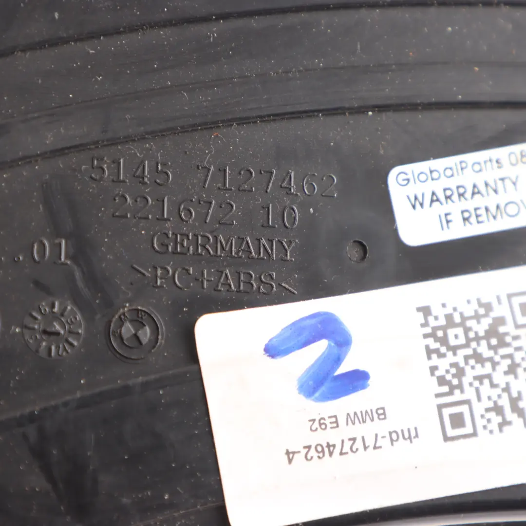 Drink Holder Right O/S Grey 7127462 to BMW 3 Series 4 E92 E93 LCI with Part number 9173468 BMW 3 Series 4 E92 E93 LCI Drink Holder Right O/S Grey 7127462 - SKU rhd-7127462-4 - Part number 9173468