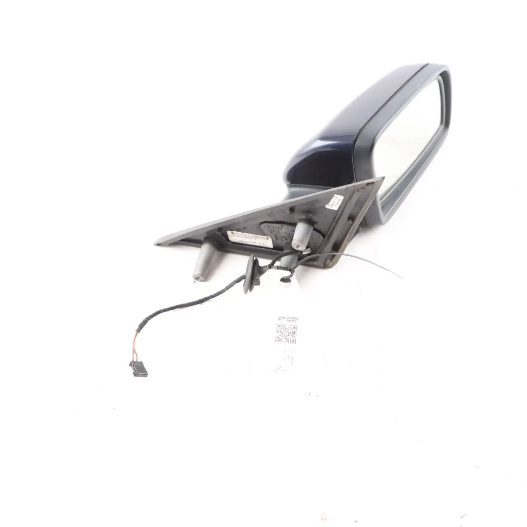  Wing Mirror BMW E60 E61 Auto Dip Power Fold Right O/S Monacoblau Blue - A35 - SKU rhd-7189612-MB - Part number 7189612