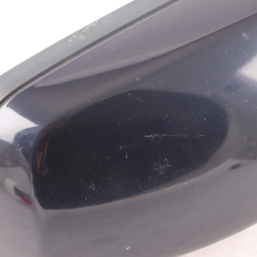 Wing Mirror BMW E60 E61 Auto Dip Power Fold Right O/S Monacoblau Blue - A35 to with Part number 7189612 Wing Mirror BMW E60 E61 Auto Dip Power Fold Right O/S Monacoblau Blue - A35 - SKU rhd-7189612-MB - Part number 7189612