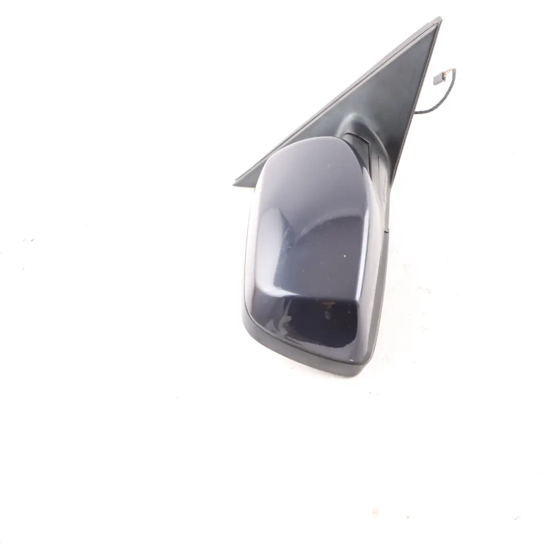 Wing Mirror BMW E60 E61 Auto Dip Power Fold Right O/S Monacoblau Blue - A35 to with Part number 7189612 Wing Mirror BMW E60 E61 Auto Dip Power Fold Right O/S Monacoblau Blue - A35 - SKU rhd-7189612-MB - Part number 7189612