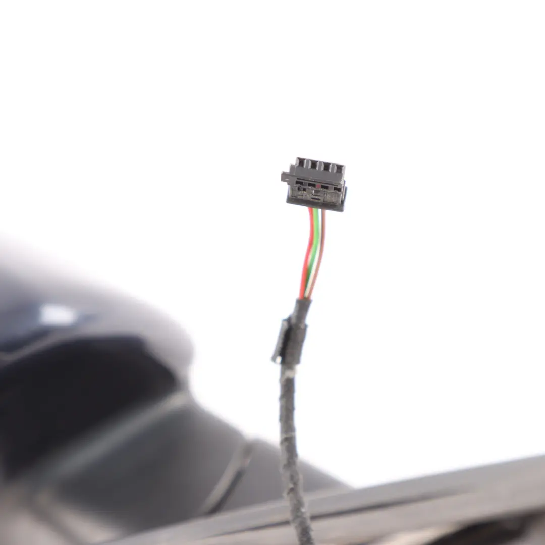  Wing Mirror BMW E60 E61 Auto Dip Heated Left N/S Monacoblau Monaco Blue - A35 - SKU rhd-7189613-MB1 - Part number 7189613