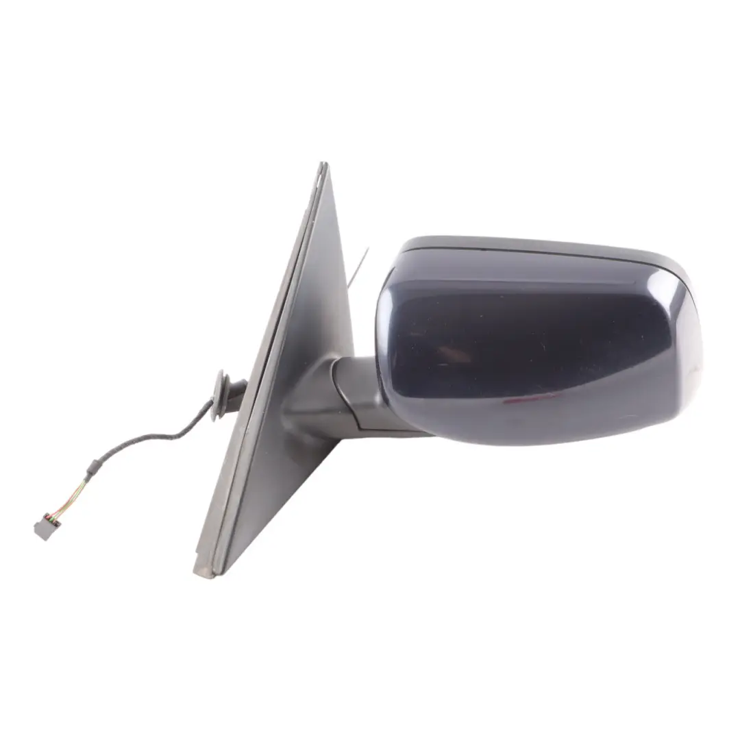  Wing Mirror BMW E60 E61 Auto Dip Heated Left N/S Monacoblau Monaco Blue - A35 - SKU rhd-7189613-MB1 - Part number 7189613