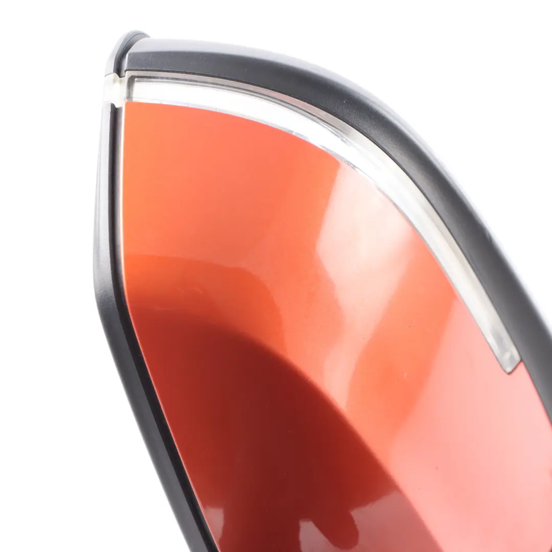 BMW F20 Wing Mirror Heated Door Left N/S Outside 6 Pins Valencia Orange B44 - SKU rhd-7242703-ORG - Part number 7242703