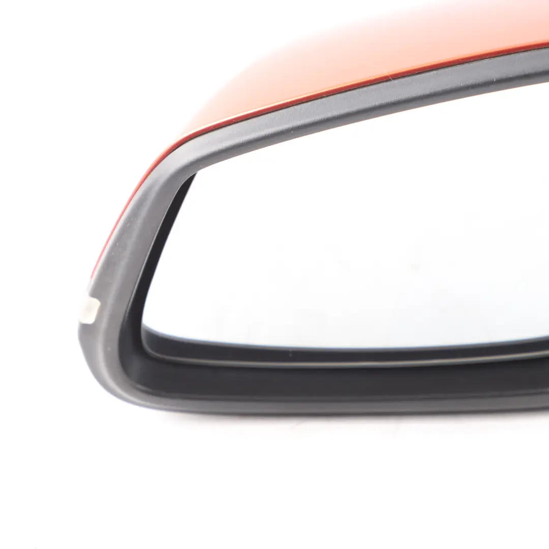 BMW F20 Wing Mirror Heated Door Left N/S Outside 6 Pins Valencia Orange B44 - SKU rhd-7242703-ORG - Part number 7242703