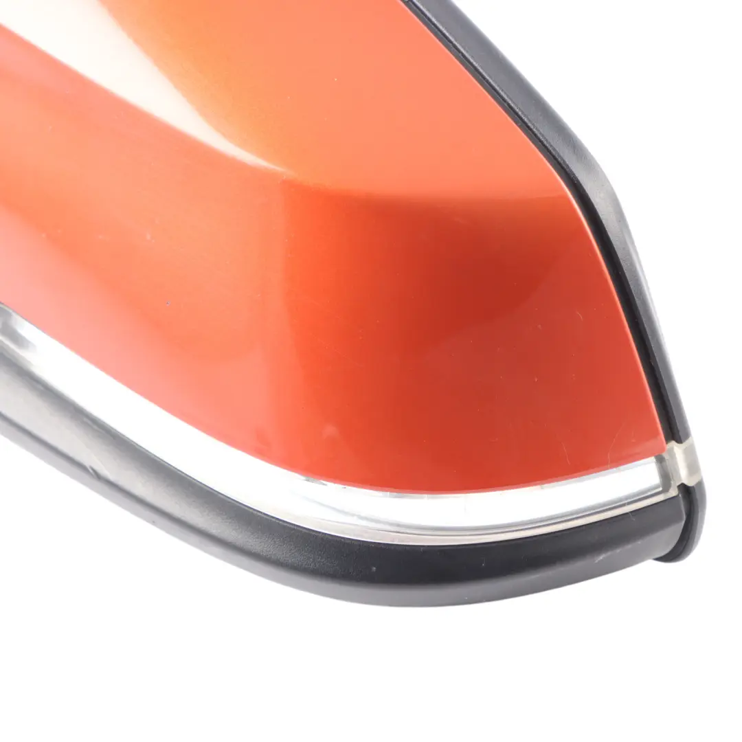 Wing Mirror Heated Door Left N/S Outside 6 Pins Valencia Orange B44 to BMW F20 with Part number 7242703 BMW F20 Wing Mirror Heated Door Left N/S Outside 6 Pins Valencia Orange B44 - SKU rhd-7242703-ORG - Part number 7242703