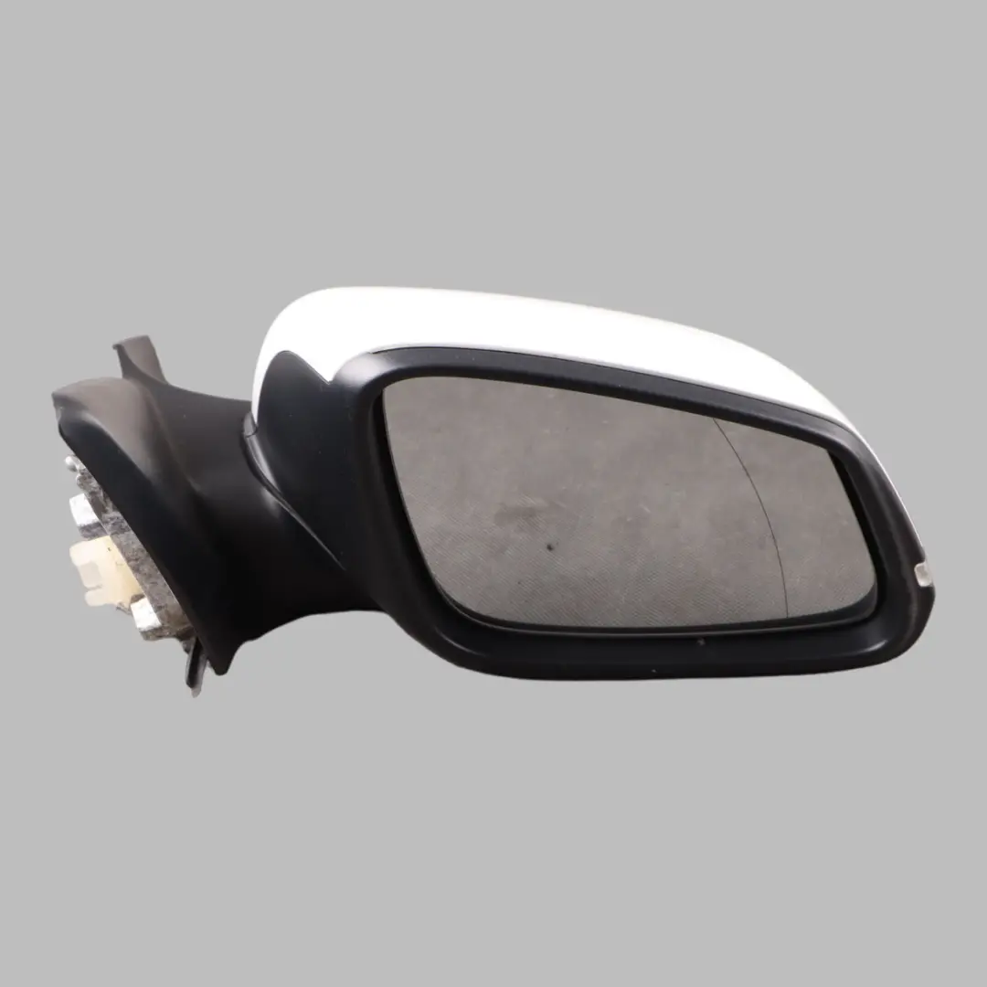 Heated Right Wing Mirror O/S Alpinweiss White 300 to BMW F20 F20N LCI with Part number 7242704 BMW F20 F20N LCI Heated Right Wing Mirror O/S Alpinweiss White 300 - SKU rhd-7242704-AW3 - Part number 7242704