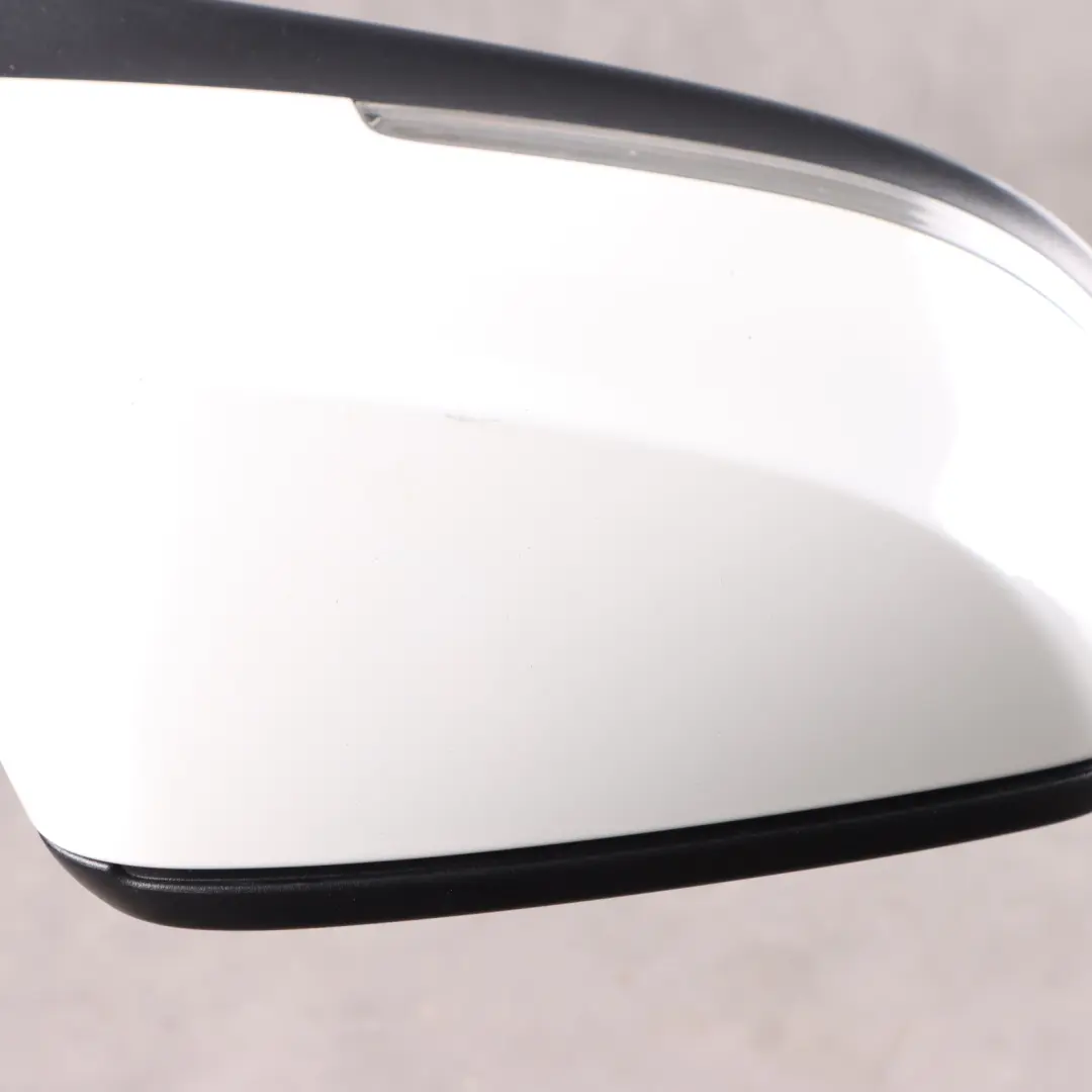 BMW F20 F20N LCI Heated Right Wing Mirror O/S Alpinweiss White 300 - SKU rhd-7242704-AW3 - Part number 7242704