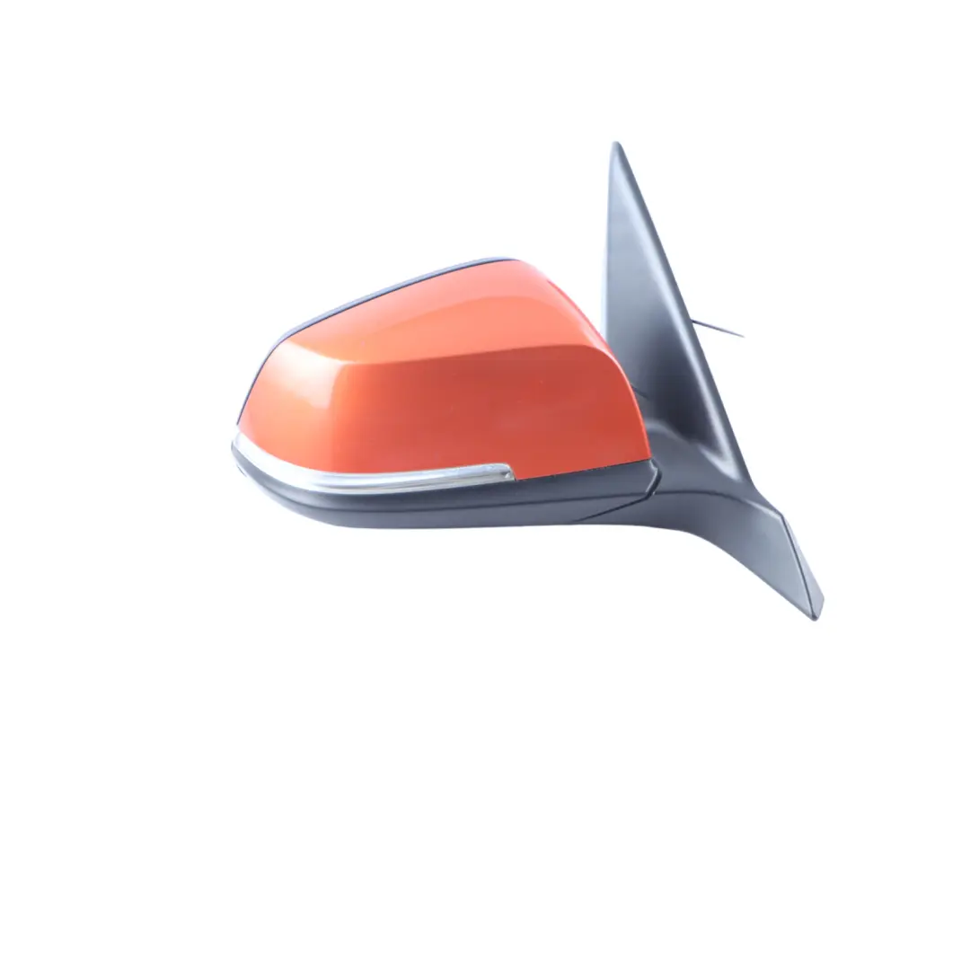  Wing Mirror BMW F20 Right O/S Door Heated 6 Pin Valencia Orange Metallic B44 - SKU rhd-7242704-ORG - Part number 7242704