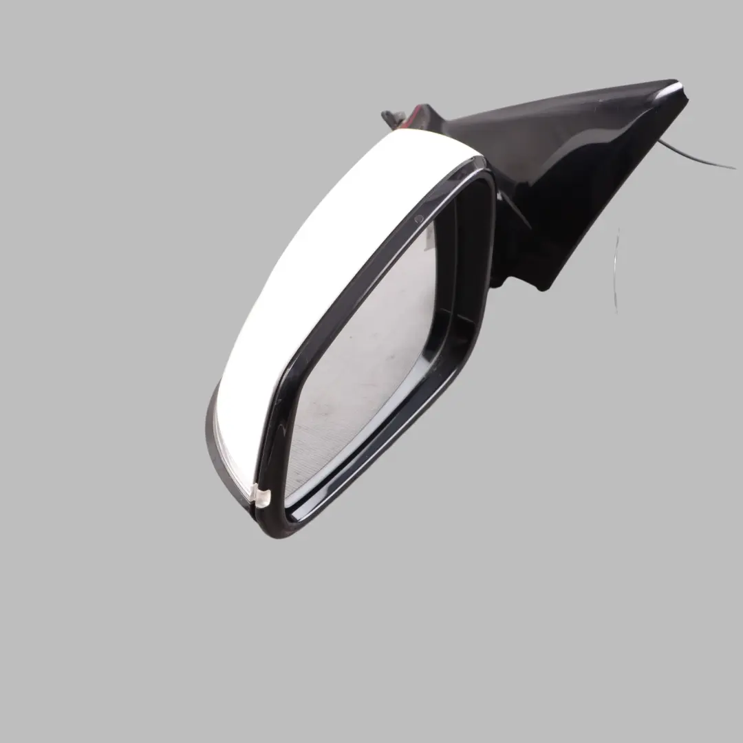 BMW 1 Series F20 Left Heated Wing Mirror N/S High Gloss Alpinweiss Alpine White - SKU rhd-7242779-AW - Part number 7242779